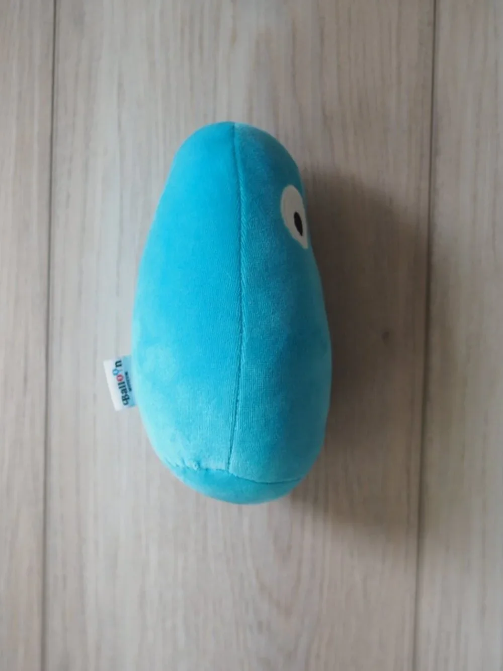 Rare! Balloon Museum Blue Plush Limited Edition Art Toy with Big Eyes Cute
